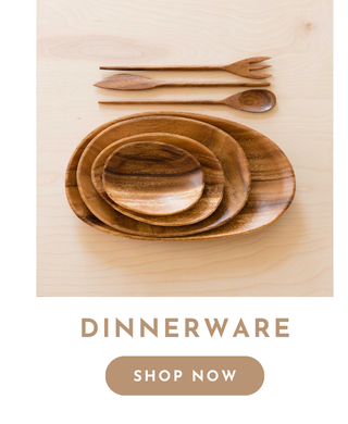 Acacia Wood Dinnerware Plates Dishes