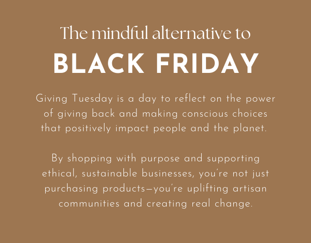 The mindful alternative to black friday. Artisan Communities.